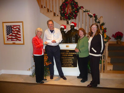 Santa Clara DAR Helps Make a Home Away From Home for Families of Wounded Vets