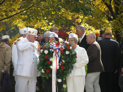 South Bay Blue Star Moms Participate in Arlington National Cemetery Veterans Day Ceremony