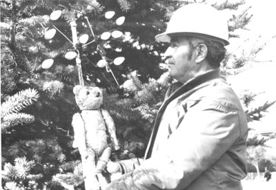 Teddy: 100 Years Atop Santa Clara's Christmas Tree and Still Going Strong