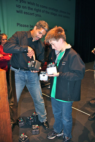 Robotics Scholar James McLurkin Invites SCU Audience to Dance with Robots