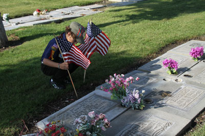 Santa Clara Cub Scouts' Pay Tribute To Veterans
