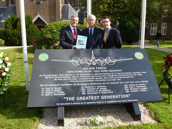 U.S. B-17 Bomber Crash during WWII Links Dutch Town to Santa Clara