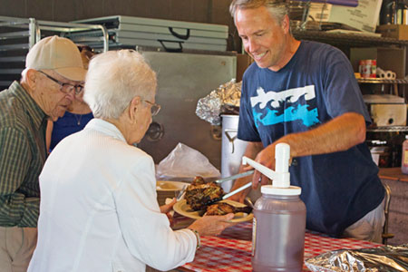 Sister Cities BBQs for Funding at Annual Event