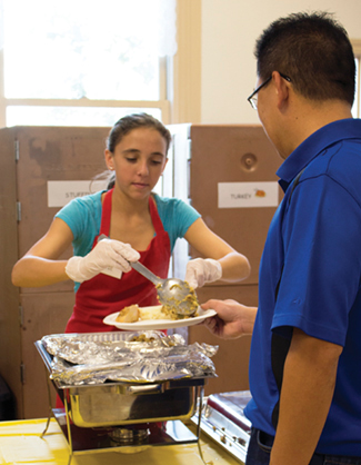 Marsalli Family Celebrates Thanksgiving by Serving Others Marsalli Family Celebrates Thanksgiving by Serving Others