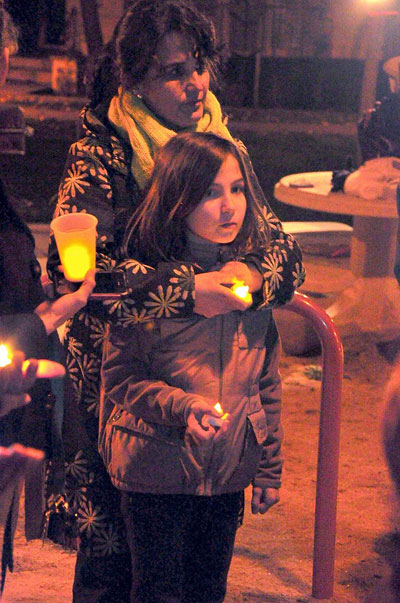 Santa Clarans Host Virgil For Sandy Hook Santa Clarans Host Virgil For Sandy Hook