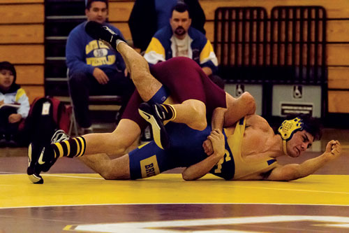 Bruins One Man Show Not Enough Against Powerful Pioneers