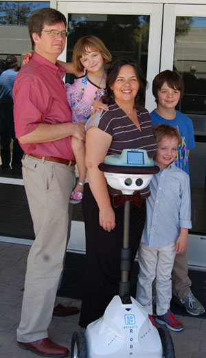 Nine-Year-Old Heart Transplant and Lymphoma Survivor Tours Anybots HQ Before Getting His Own Personal Robot