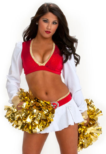 Gold Rush Cheerleader Shares Her Super Bowl Experience Gold Rush Cheerleader Shares Her Super Bowl Experience