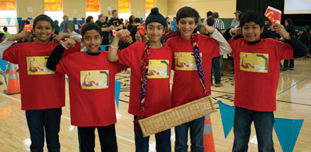 Students Solve Problems at First Lego League Event