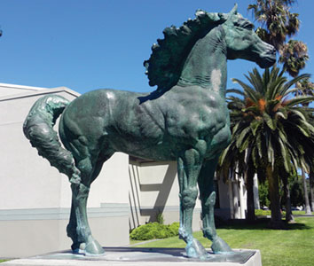 Art In Our City: The Triton Museum's Morgan Horse Statue
