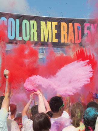 Colorful Run Supports Autism Center Colorful Run Supports Autism Center