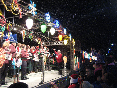 Saturday Night Santa Sighting in Santa Clara