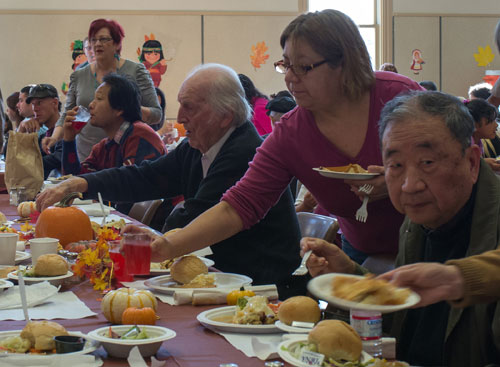 Santa Clara's Marsalli Family Set Their Thanksgiving Dinner Table for 700
