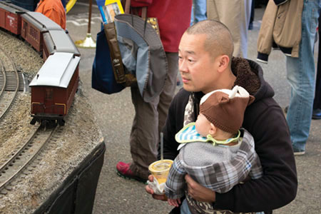Santa Clara Celebration for Caltrain's 150th Birthday
