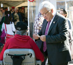 Santa Clara Celebration for Caltrain's 150th Birthday