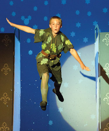 Peter Pan Soars Over Santa Clara Peter Pan Soars Over Santa Clara