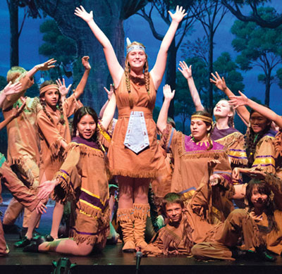 Peter Pan Soars Over Santa Clara Peter Pan Soars Over Santa Clara