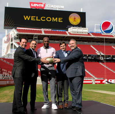 Super Bowl 50 Host Committee Explores Levi's Stadium and SF Bay Area; City Examining City Events Leading up to Super Bowl