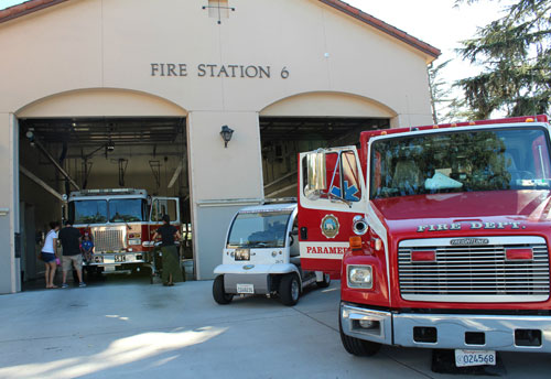 Community Attends Santa Clara Fire Department's Open House