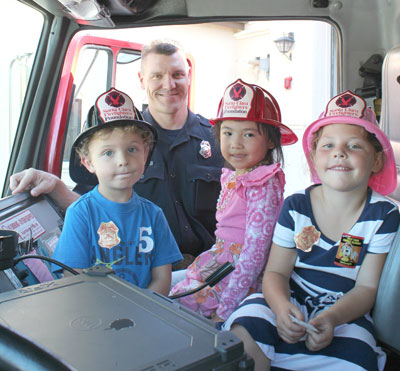 Community Attends Santa Clara Fire Department's Open House