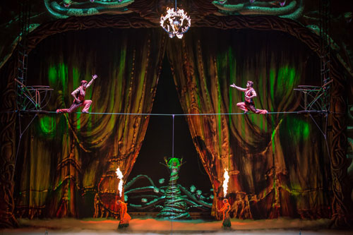 Twisted Circuses Inspire Zarkana at the Aria Twisted Circuses Inspire Zarkana at the Aria
