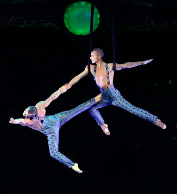 Twisted Circuses Inspire Zarkana at the Aria Twisted Circuses Inspire Zarkana at the Aria