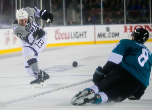 Kings Beat Sharks in Santa Clara Kings Beat Sharks in Santa Clara