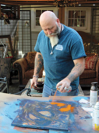 Phil Bongiorno: Artist and Studio Bongiorno Owner Embraces Life's Light and Dark Side Phil Bongiorno: Artist and Studio Bongiorno Owner Embraces Life's Light and Dark Side