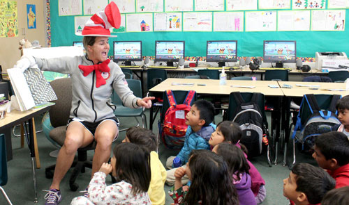 Don Callejon School Celebrates Read Across America