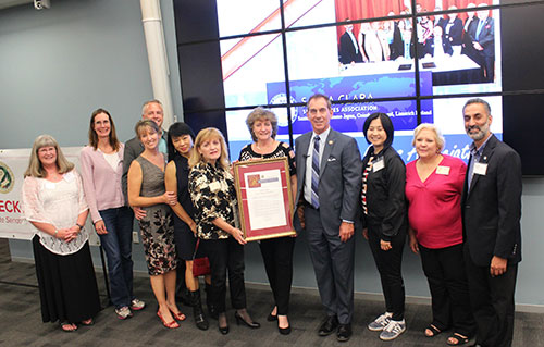 Santa Clara Sister Cities Association Wins Local Hero Award Santa Clara Sister Cities Association Wins Local Hero Award