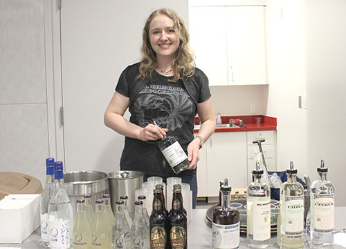 Library Goers Sample Craft Liquor at St. George Spirits Talk