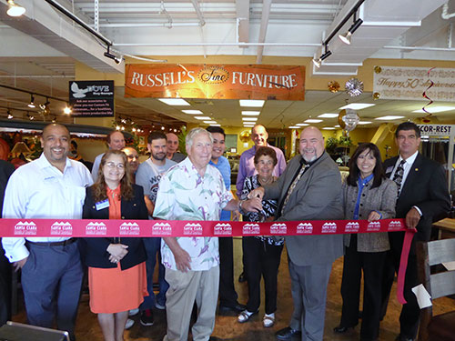 Russell's Furniture Thrives in Santa Clara for 50 Years