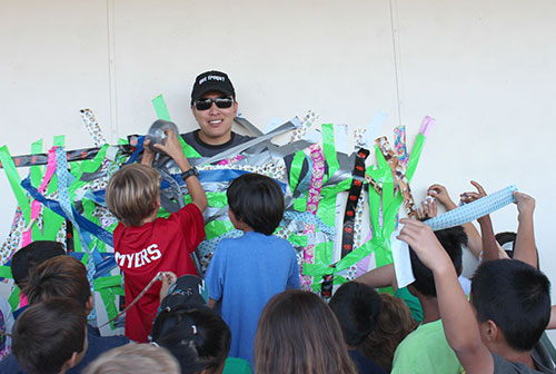 Sutter School Students Duct Tape Principal to the Wall