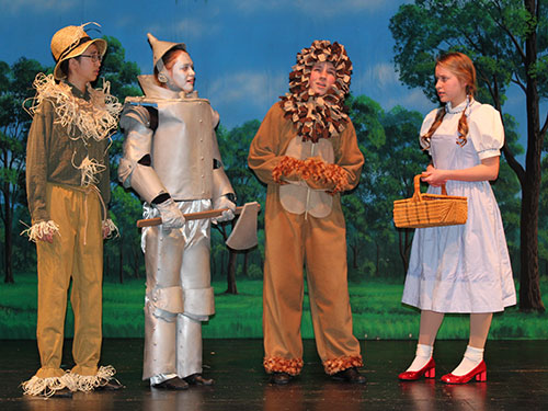 Follow the Yellow Brick Road to Roberta Jones Junior Theatre's 
