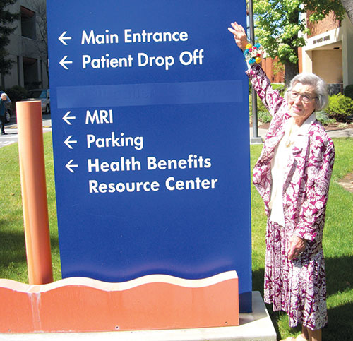 Santa Claran Honored by O'Connor Hospital for Giving 10,000 Volunteer Hours