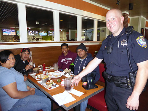 Tip-A-Cop Day at Chili's Benefits Special Olympics