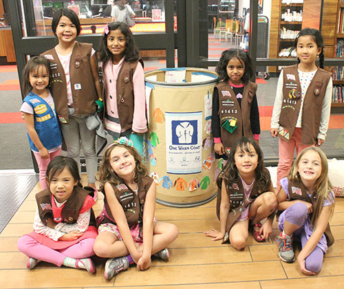 Girl Scout Troops from Don Callejon School Support Coat Drive for One Warm Coat Girl Scout Troops from Don Callejon School Support Coat Drive for One Warm Coat