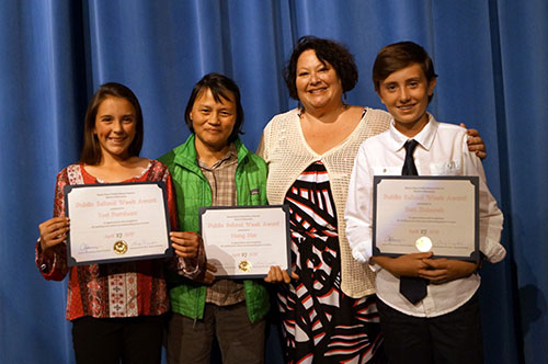Santa Clara Unified School District's Outstanding Volunteers Recognized During Annual Public School Week Awards
