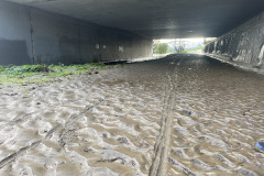 Muddy-Walkway-Near-Levis-Stadium-Landscape-I